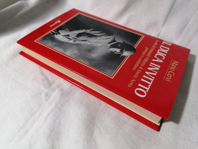 Il Duca Invitto Libro Mario Cervi Emanuele Filiberto di Savoia …
