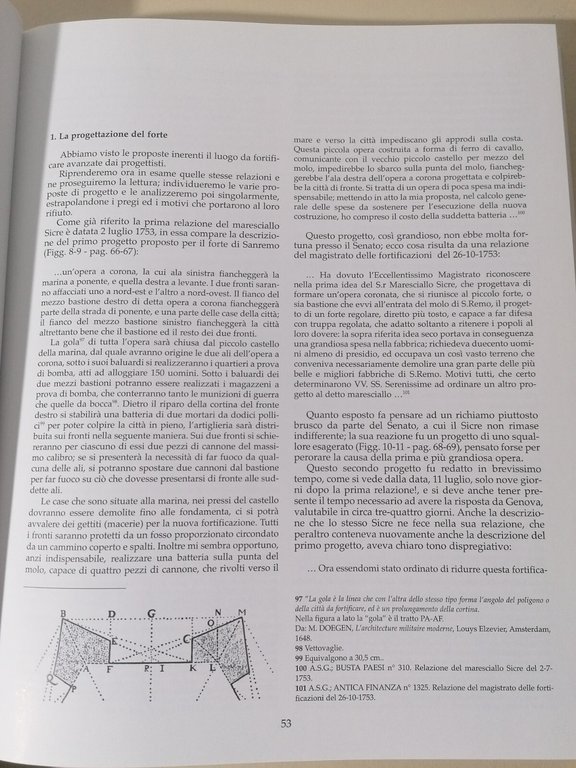 Il Forte Santa Tecla Sanremo 1753 1756 Libro Lanteri Lalli …
