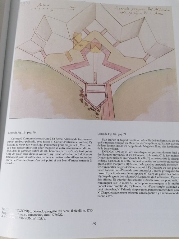 Il Forte Santa Tecla Sanremo 1753 1756 Libro Lanteri Lalli …