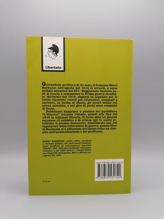 Il Fuoco -Henri Barbusse, Libro Orrori Prima Guerra Mondiale Diario …