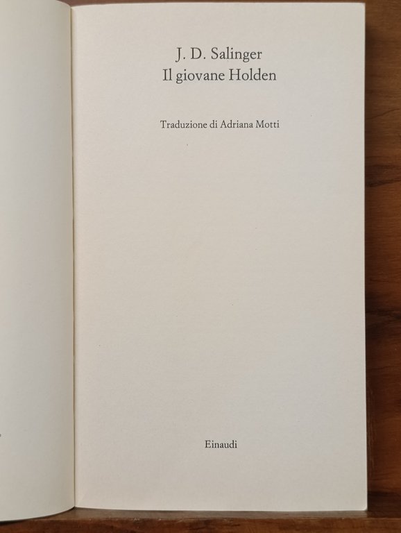 Il giovane Holden | Immagine Gallery 8