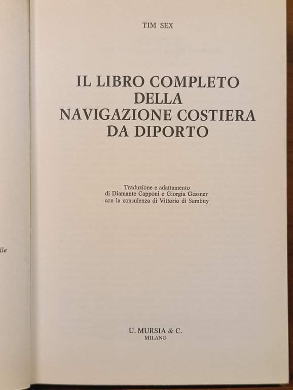 Il libro completo della navigazione costiera da diporto | Immagine Gallery 7