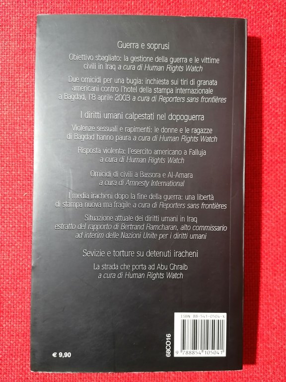 Il libro nero della guerra in Iraq