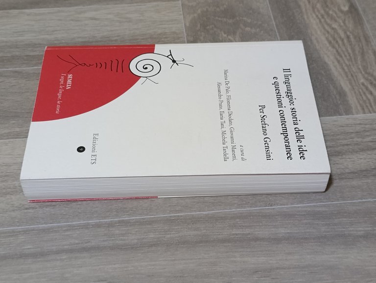 Il Linguaggio Storia Delle Idee Questioni Contemporanee Libro Gensini Ets …
