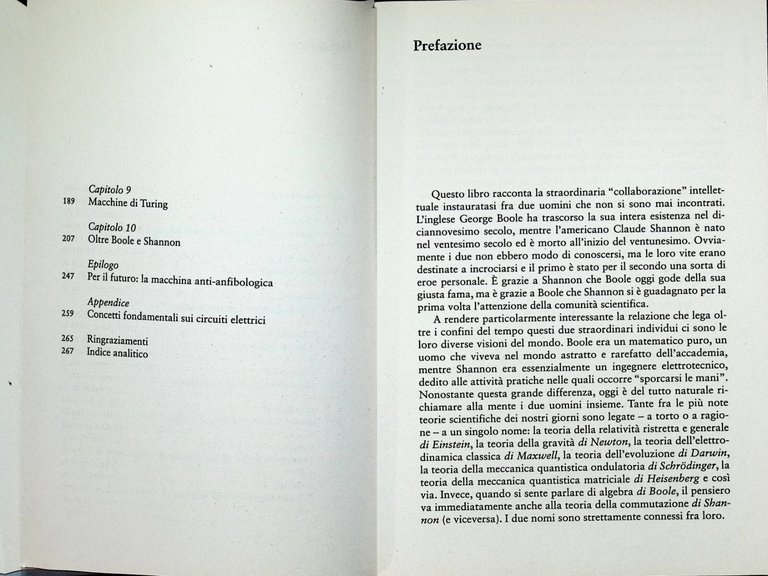 Il Logico e l'Ingegnere l'Alba dell'Era Digitale Libro Paul Nahin …