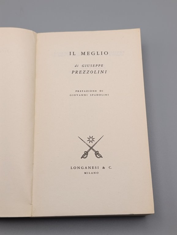 Il meglio di Giuseppe Prezzolini.
