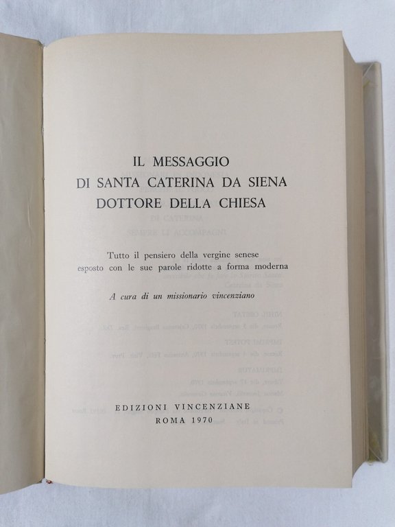 Il Messaggio di Santa Caterina da Siena Dottore Della Chiesa …