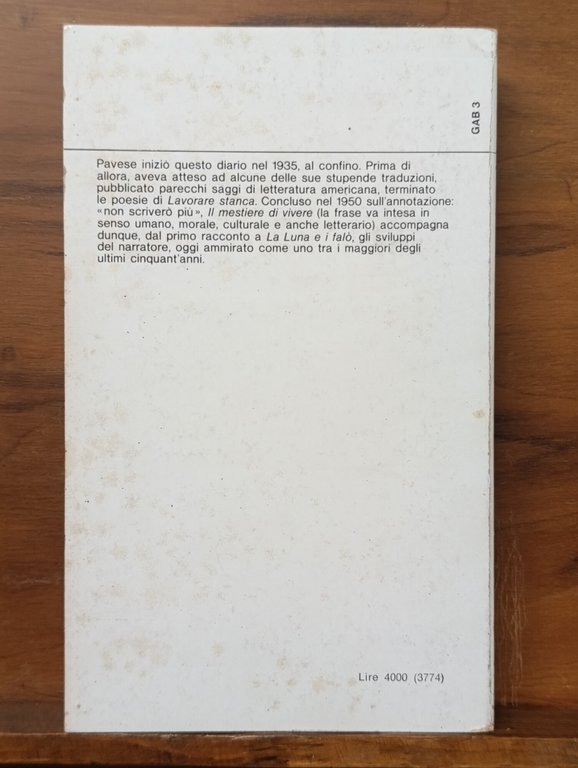 Il Mestiere di Vivere. Diario di un uomo e di … | Immagine Gallery 2
