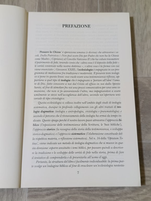 Il mistero della Chiesa. Saggio di ecclesiologia