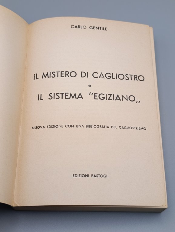 Il Mistero di Cagliostro e il Sistema Egiziano