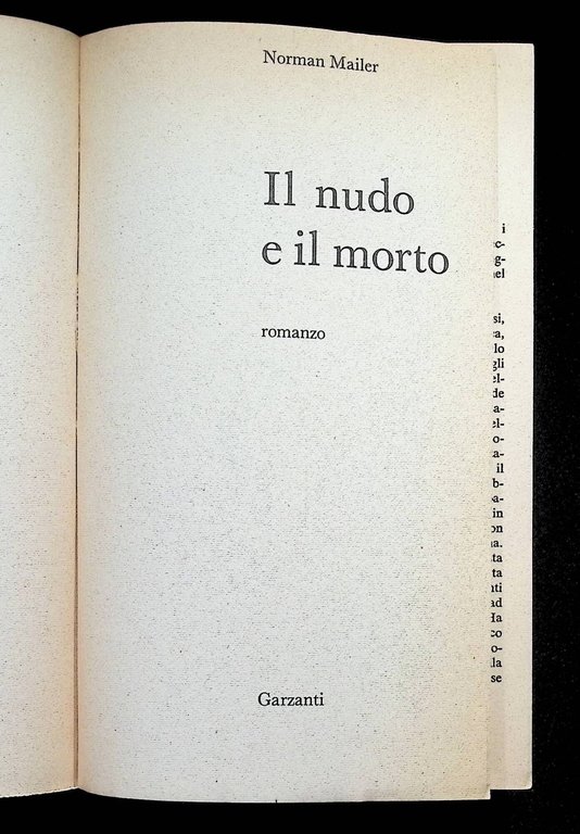 Il Nudo e il Morto. I Garzanti | Immagine Gallery 4