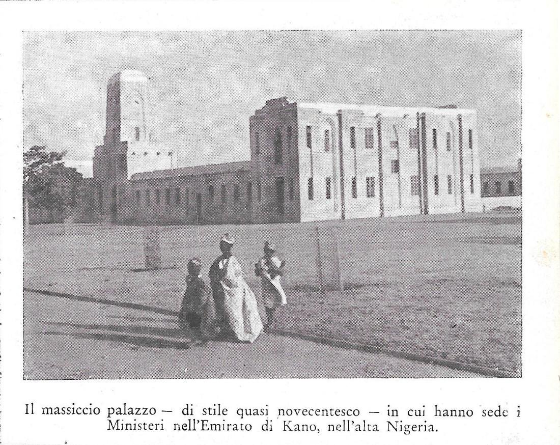 Il palazzo sede dei ministeri nell'Emirato di Kano/L'importanza della navigazione … | Immagine principale