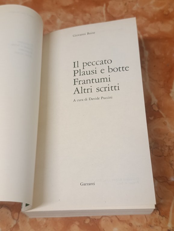 Il Peccato - Plausi e Botte - Frantumi - Altri … | Immagine Gallery 7