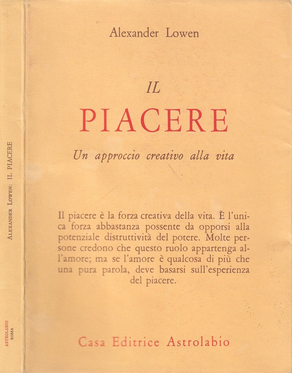 Il piacere. Un approccio creativo alla vita | Immagine principale