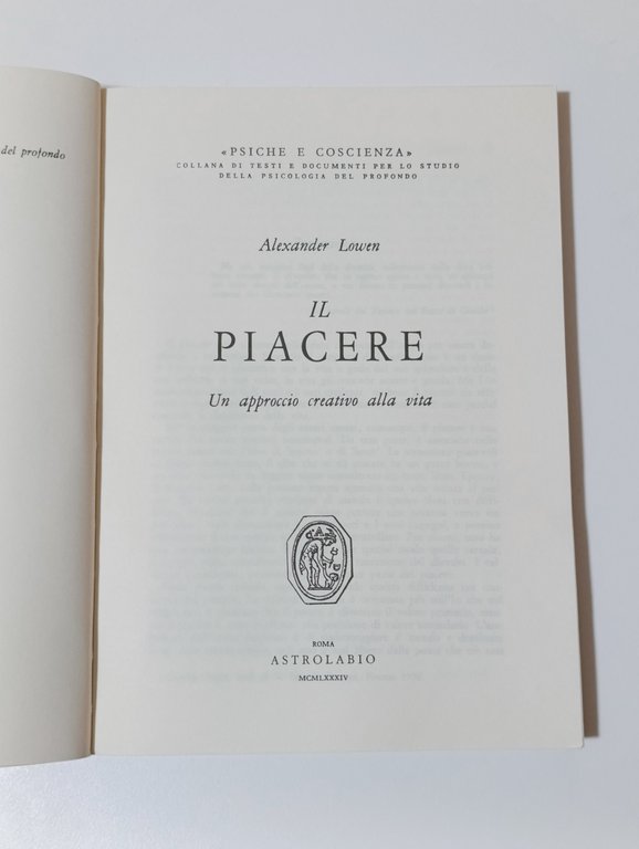 Il piacere. Un approccio creativo alla vita | Immagine Gallery 6