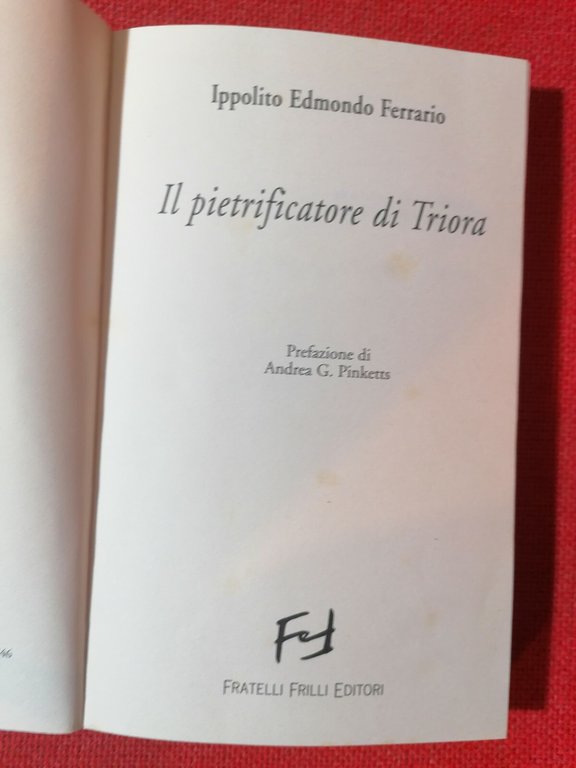 Il pietrificatore di Triora