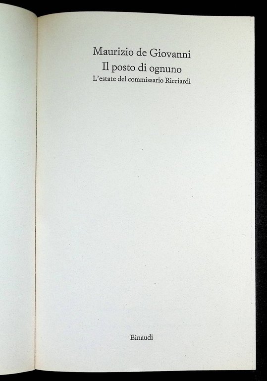 Il posto di ognuno. L'estate del commissario Ricciardi | Immagine Gallery 3