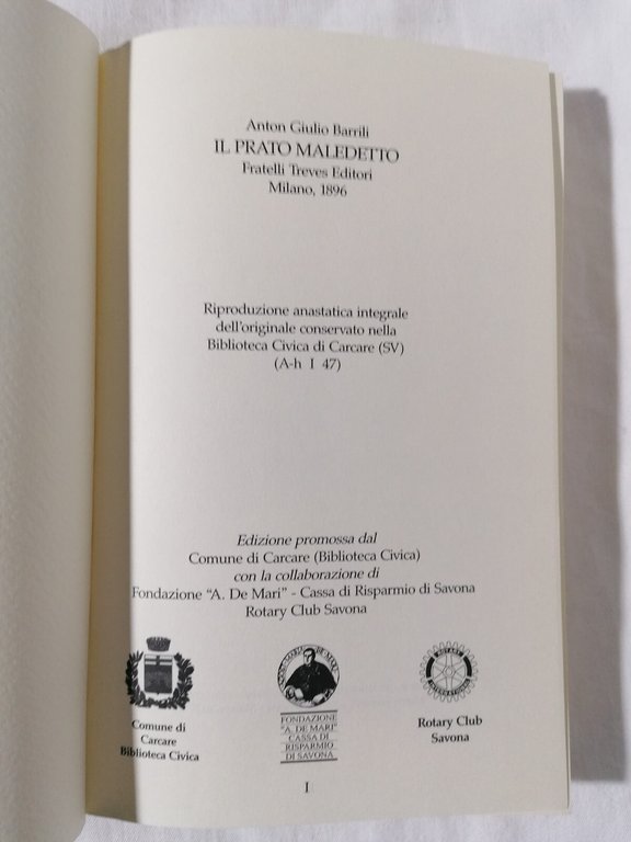 Il Prato Maledetto (Anastatica)