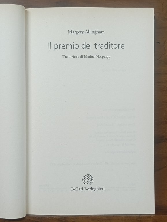Il premio del traditore | Immagine Gallery 6