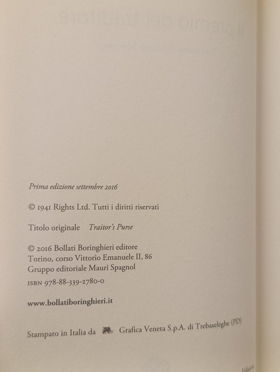 Il premio del traditore | Immagine Gallery 7