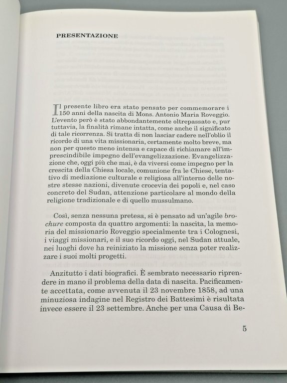 Il Prezzo del Ritorno Libro Antonio Maria Roveggio Missionario Comboniano … | Immagine Gallery 7