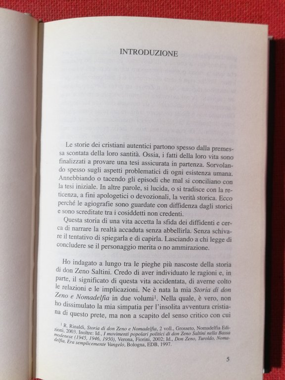 Il profeta di Nomadelfia. Don Zeno Saltini