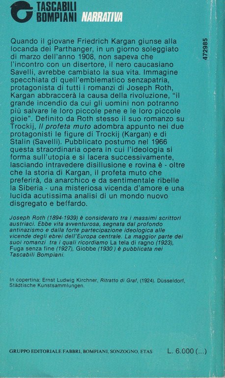 Il Profeta Muto. Tascabili Bompiani | Immagine Gallery 2