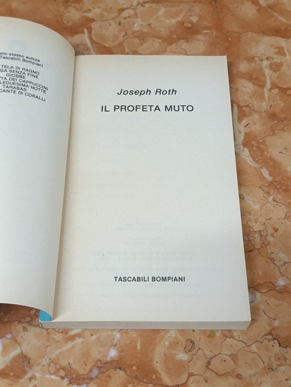 Il Profeta Muto. Tascabili Bompiani | Immagine Gallery 6