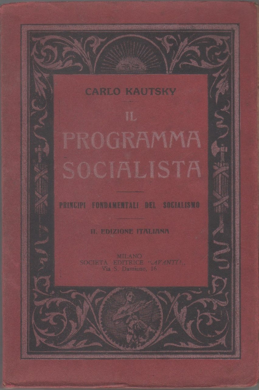 Il programma socialista - Carlo Kautsky | Immagine principale