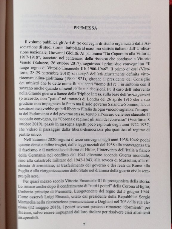 Il regno di Vittorio Emanuele III BastogiLibri Aldo Mola Libro …