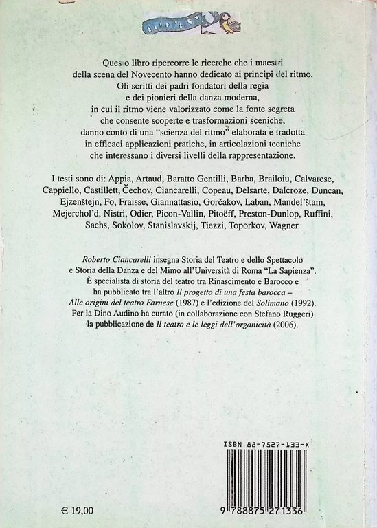 Il Ritmo come Principio Scenico Teatro e Danza del Novecento …