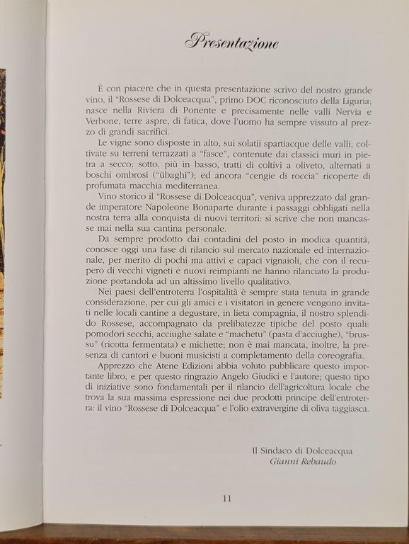 Il Rossese di Dolceacqua. Il vino, il territorio di produzione, … | Immagine Gallery 8