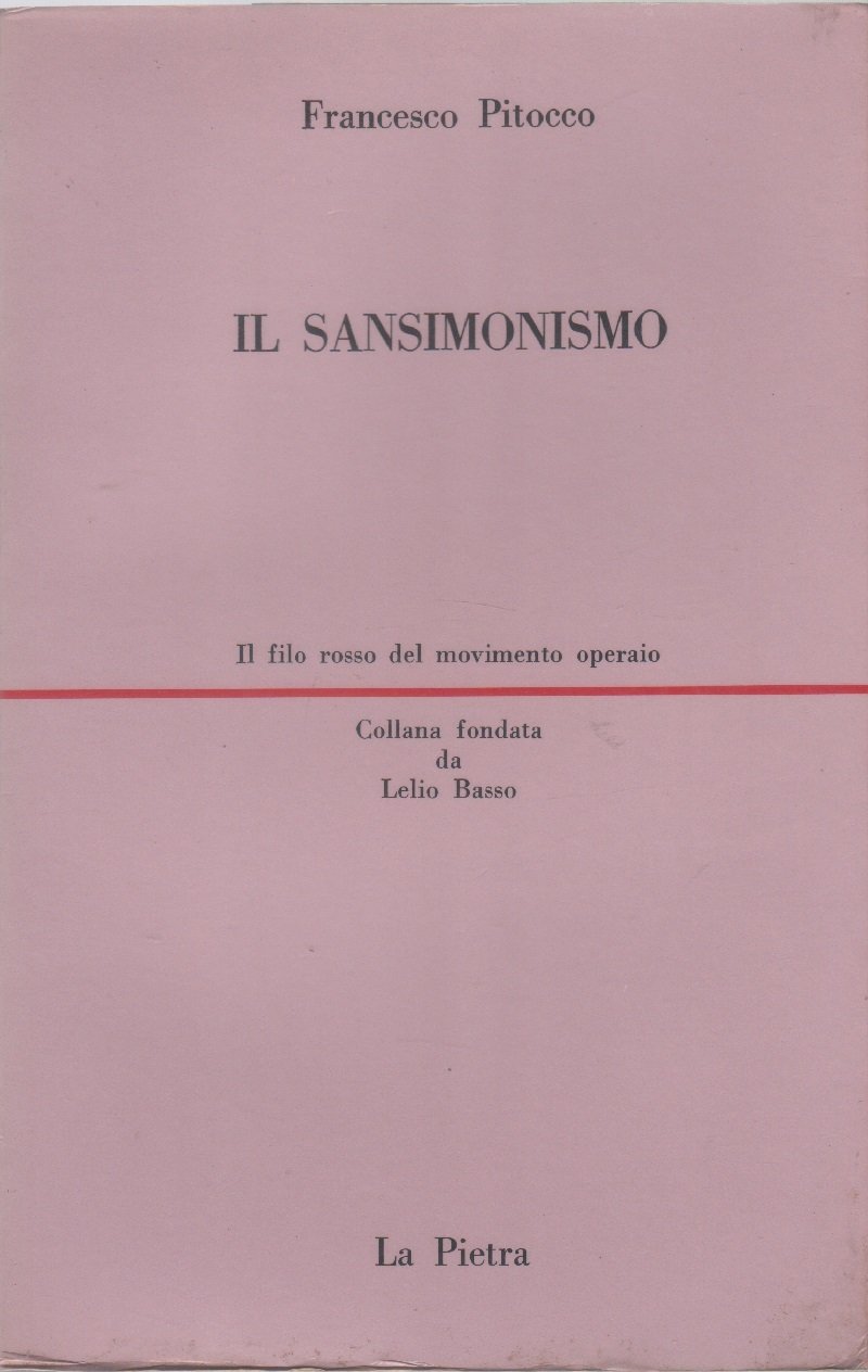 Il sansimonismo - Francesco Pitocco | Immagine principale
