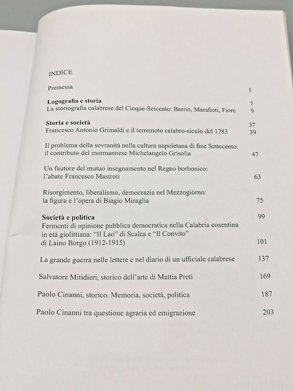 Il Senso Della Storia Intellettuali Nella Calabria Napolitano Libro Ferrari …