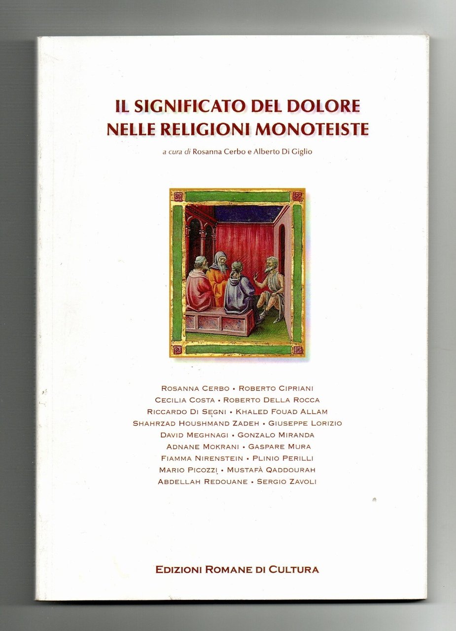 Il Significato Del Dolore Nelle Religioni Monoteiste libro Cerbo Di …