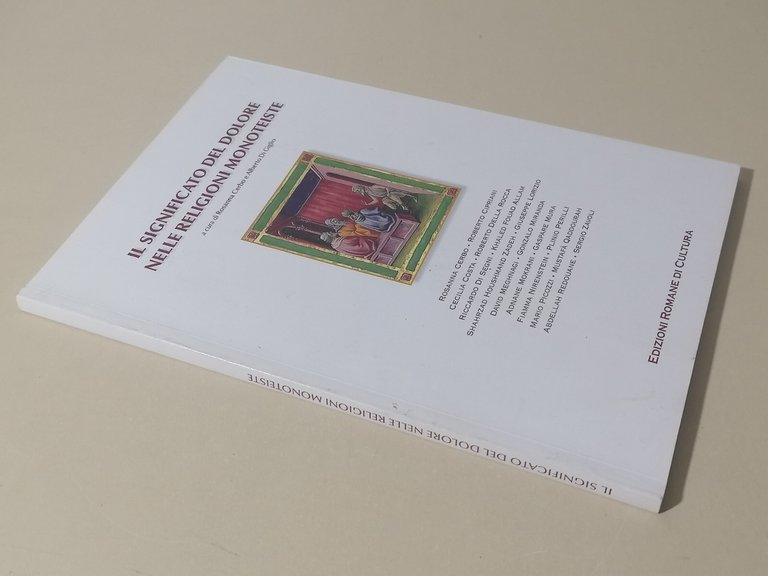 Il Significato Del Dolore Nelle Religioni Monoteiste libro Cerbo Di …