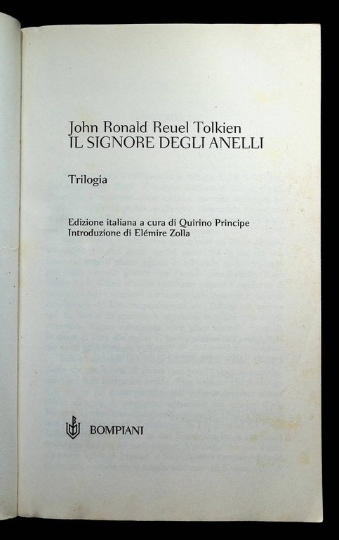 Il signore degli anelli Bompiani - VI Edizione | Immagine Gallery 7
