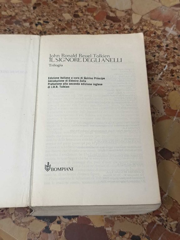 Il Signore degli anelli. Trilogia. XX Edizione Bompiani 2004 | Immagine Gallery 9