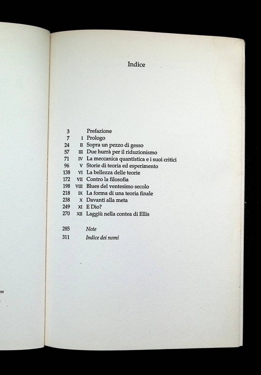 Il sogno dell'unità dell'universo /