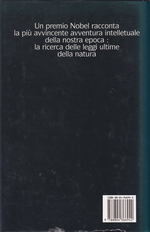 Il sogno dell'unità dell'universo /