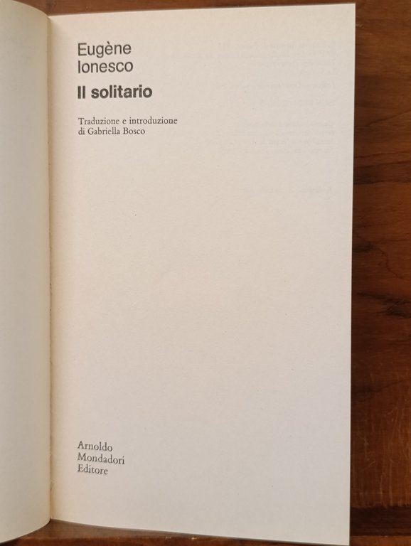 Il solitario | Immagine Gallery 7