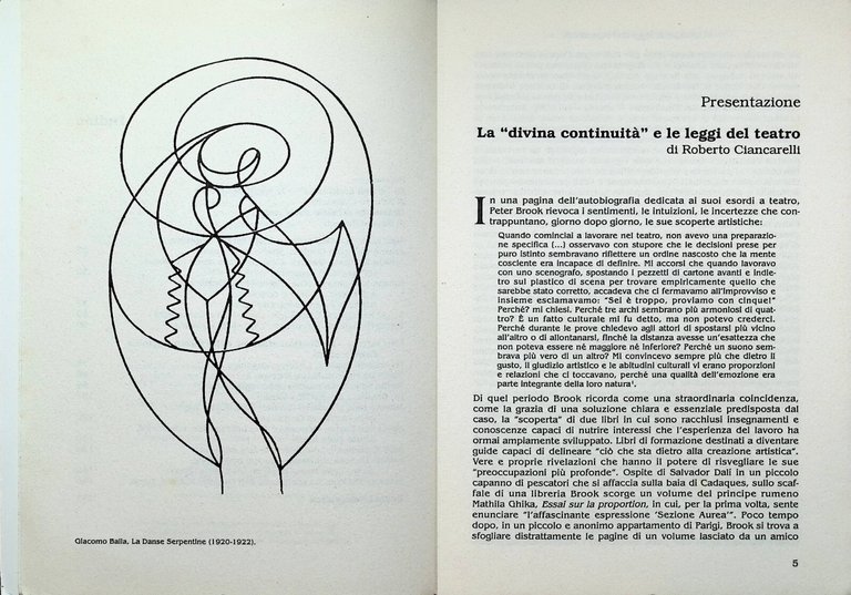 Il teatro e le leggi dell'organicità Ciancarelli Ruggeri Audino 9788875271268