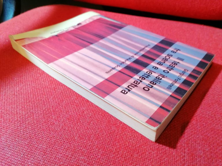 Il Teatro Italiano fra Scena e Letteratura Libro Fontanelli Paradigma …