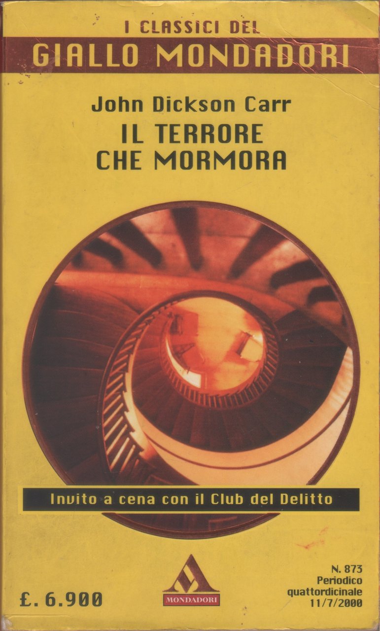 Il terrore che mormora - John Dickson Carr | Immagine principale