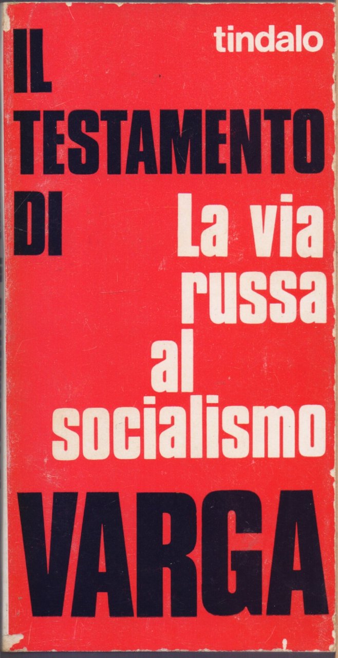 Il testamento di Varga. La via russa al socialismo - … | Immagine principale