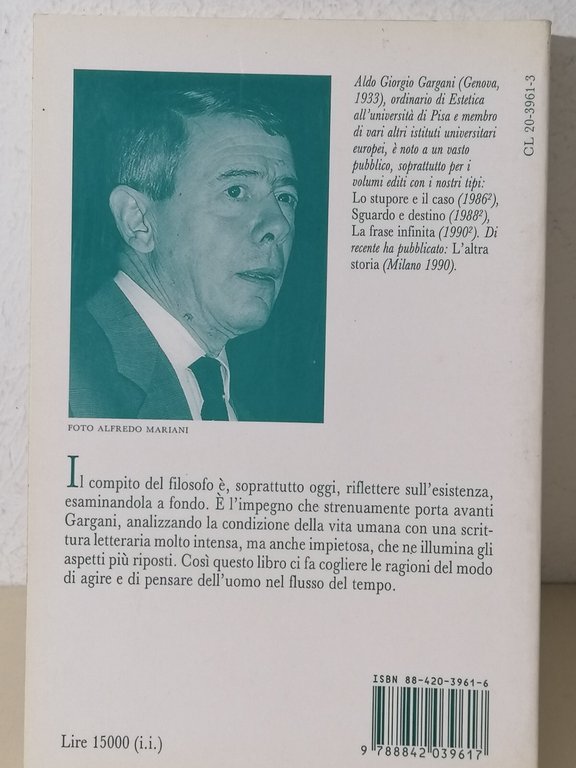 IL TESTO DEL TEMPO - Gargani, Lezioni Italiane Laterza Prima …