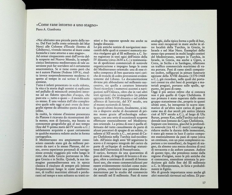 Il trasporto commerciale marittimo nell'antichità