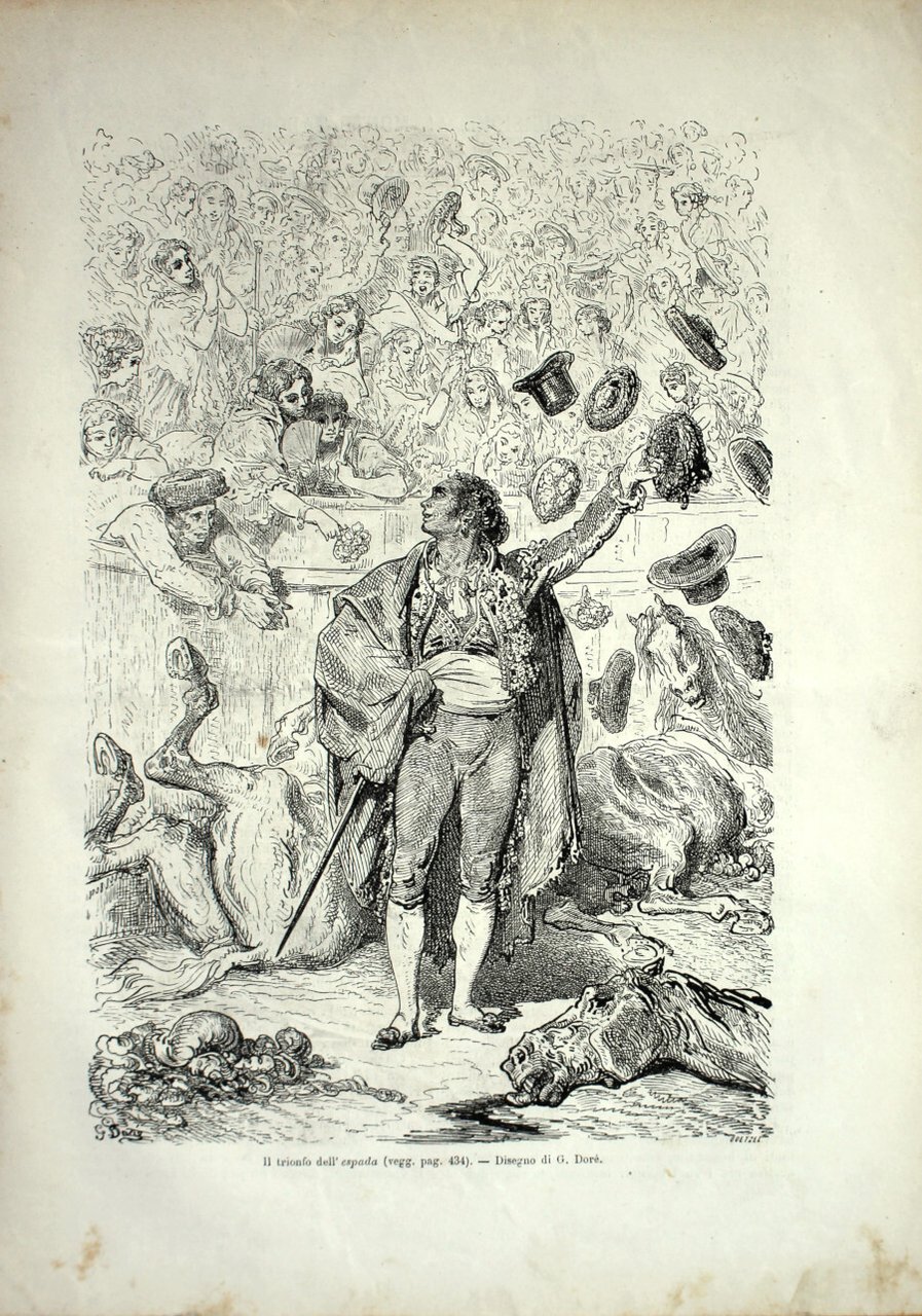 Il trionfo dell'espada. Stampa 1864 | Immagine principale