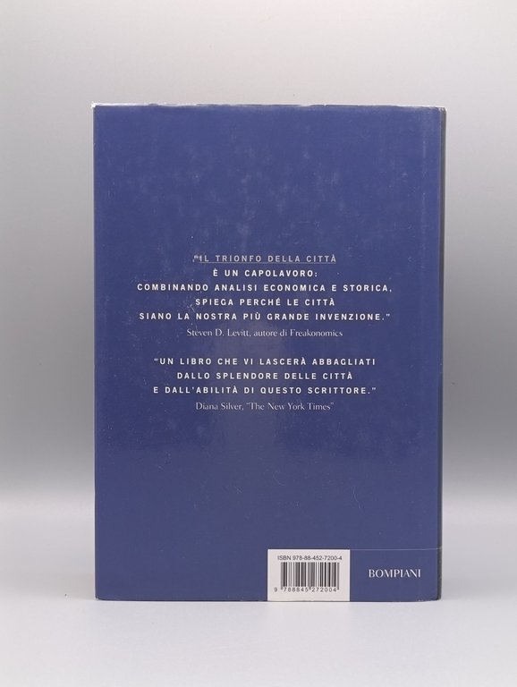 Il Trionfo Della Città - Libro Edward Glaeser, Prima Edizione …