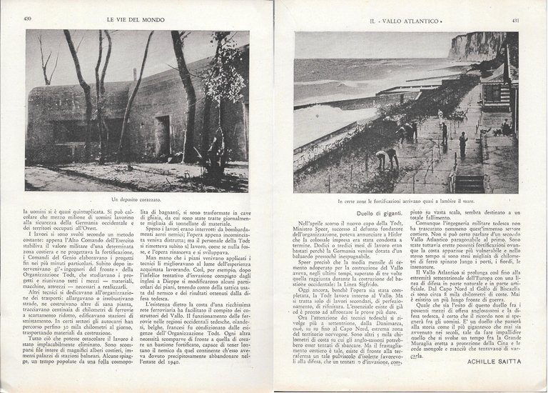Il Vallo Atlantico - Estratto 1943 | Immagine Gallery 5